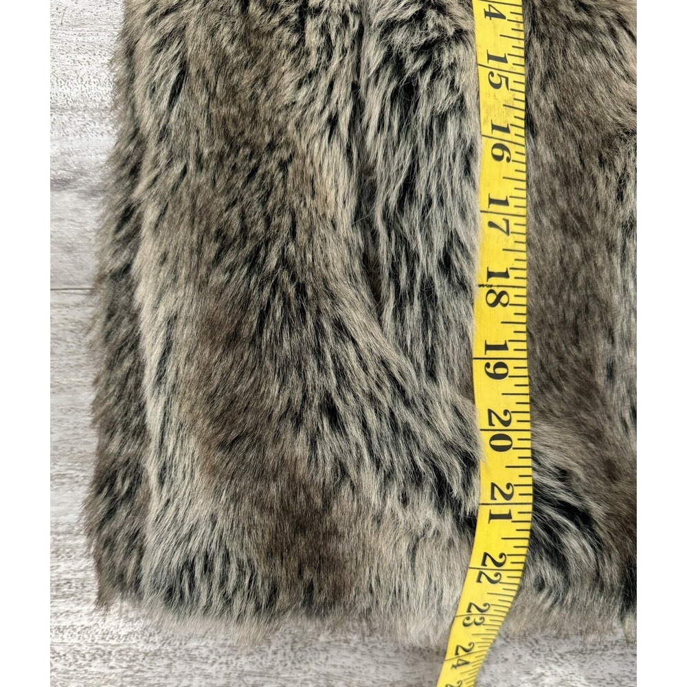 Blassport Reversible Faux Fur Womens Full Zip Vest Size Small Great Condition - Picture 4 of 8
